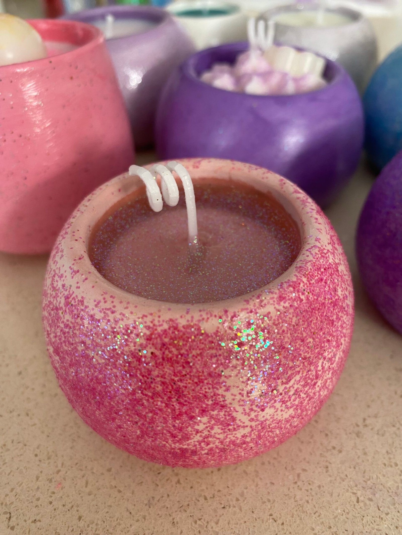 Ροζ κερί δώρου